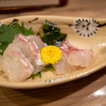 うなぎ割烹 きた八 - 2021.12 たい造り（900円）