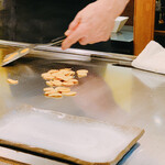 神戸ステーキハウス 和豪 - フライドガーリックを更にカリカリに\(//∇//)\