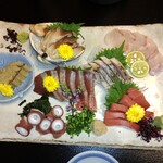 すしやの魚々村 - 刺盛り