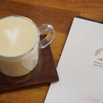 ハナツムリ - 【2021.12】ほうじ茶ラテ(480円+税)