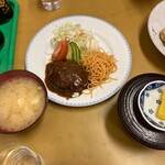 ムツヤ - ハンバーグ定食