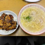 ムツヤ - ラーメン定食