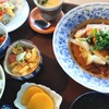 Oshokujidokoro Oki - 2回目、カレイ野菜餡定食 1,000円