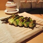 焼鳥 おみ乃 - アスパラガス