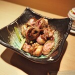 焼鳥 おみ乃 - 肝わさ