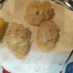 手打うどん かとう - タラの白子