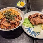 Miyakodori - きじ丼 + もも焼き