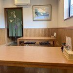 更科 - 私の定位置の小上がりからの撮影（笑）