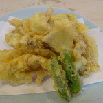 博多料亭 稚加榮 - 槍烏賊のエンペラと下足は天麩羅で