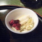 うなぎ秋本 - お新香