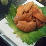 居酒屋 兀突骨 - ウニ＆豆腐