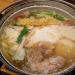 Kawata Udon - 鍋焼うどん(鳥肉)840円