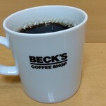BECK'S COFFEE SHOP - ブレンドコーヒー 300円税込