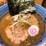 中華蕎麦うゑず - 魚粉満載つけ汁