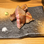 中華蕎麦うゑず - ステーキハーフ¥300