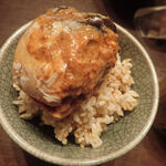 インパクトワンプラス ブランチ仙台店 - 玄米ご飯にさばの味噌煮をのせて