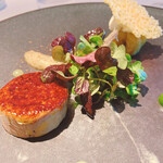 レストランひらまつ 広尾 - フォワグラのテリーヌ