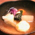 粟 - 【2009年６月来店時撮影】椀物