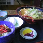 むら重 - みそラーメン & ミニ焼肉丼