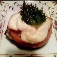 花咲 錦店 - 賀茂茄子とトマト豆乳ホワイトソースで