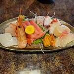 魚定 - 上刺し盛り