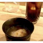 味ひろ - お汁粉と焼き餅が　ほっこりするデザート　ゲイシャコーヒー又飲みたい