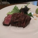 グリルキング - 激美味なミスジステーキの断面