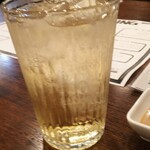 グリルキング - 梅酒ソーダ