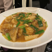 横浜中華街 重慶飯店 本館 - 真タラの醤油煮込み