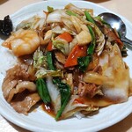 台湾料理 百味鮮 - 夜セットの、中華丼☆