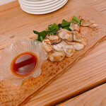 フワトロ - 牡蠣とほうれん草のパター焼き