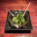 バー・バーンズ - ・香川県小豆島産オリーブの昆布漬け
