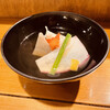 和っか - 付きだしは椀物