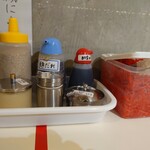 博多・薬院 八ちゃんラーメン - 料理写真:卓上グッズ♪