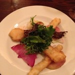 ICARO miyamoto - イカのフリット。必ず注文するけど毎回感動する。