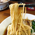 ふくろう - 【限定】はまぐり×本枯れさば節 年越しラーメン、麺リフトアップ