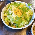 仁亭 - めっちゃボリュームのサラダ