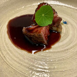 ラトリエ あべ - 宮崎牛のカイノミステーキ