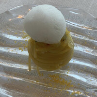 サーラ アマービレ - 牡丹海老とカラスミのカペッリーニ