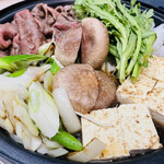 藤井商店 - 常陸牛紅白すき焼きセットをすき焼きに！