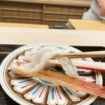 片折 - 焼きズワイガニ