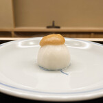 片折 - 蕪のふろふきと柚子味噌、瑞々しく爽やか