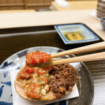 片折 - 香箱蟹、この内子がたまらない