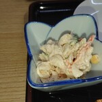 串カツ えびす - マカロニサラダ