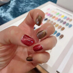 海底撈火鍋 - 店のサービスネイルした相方