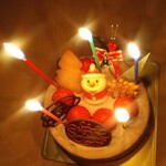 パティスリー　一菓だんらん - ローソク嬉しい！