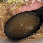 麺処 風人 - スープ