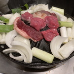 成吉思汗だるま - センターステージで焼き始めます！！