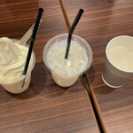 Chiyomusubi - 甘酒フロート、甘酒ミルク、甘酒