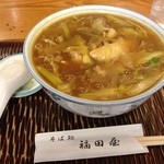 福田屋 - カレー南蛮　勿論台は蕎麦ですよ